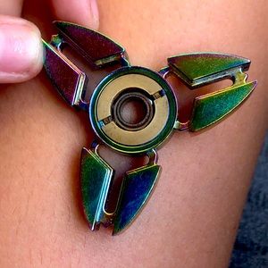 A fidget spinner